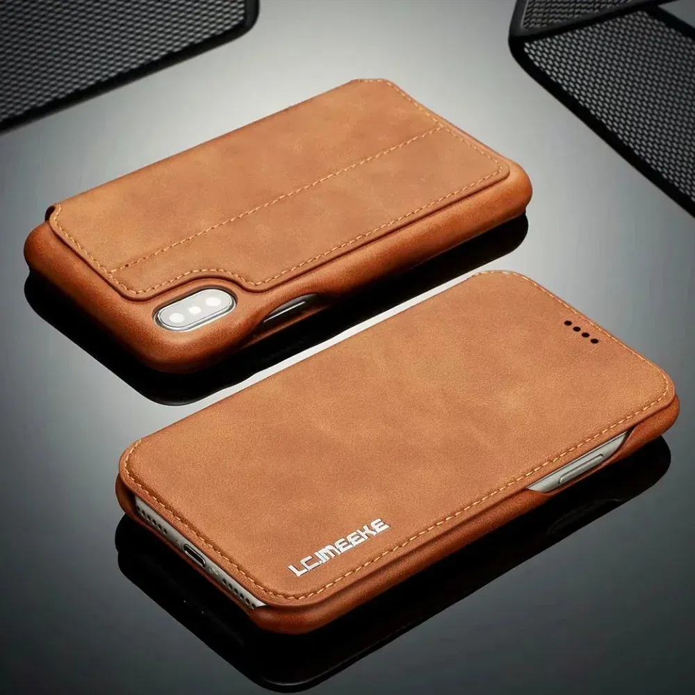 Color: Red, Material: EVA - Luxury Ultra Thin Leather Case Flip Cover for Samsung S24 S23 S22 S21 S20 FE Ultra Plus A53 A52s S10  A50 S9 Note 20 10