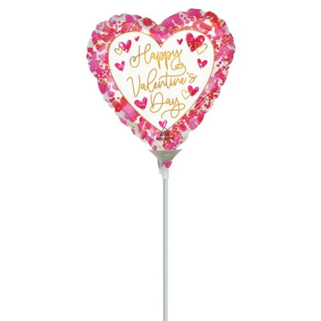 10cm Happy Valentine's Day Heartful