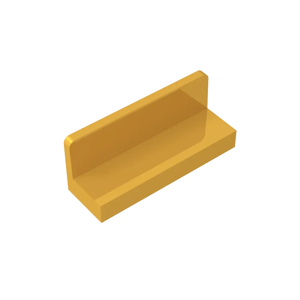 Color: Red - Gobricks GDS-M226 Panel 1 x 3 x 1 compatible with lego 23950 Assembles Building Blocks children's toys