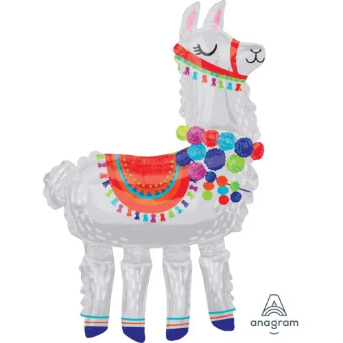 Foil Balloon - Airwalker Llama
