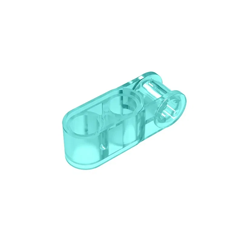 Color: Brown - Gobricks GDS-936 Technical, Axle and Pin Connector Perpendicular 3L with 2 Pin Holes compatible with lego 42003 Assembles