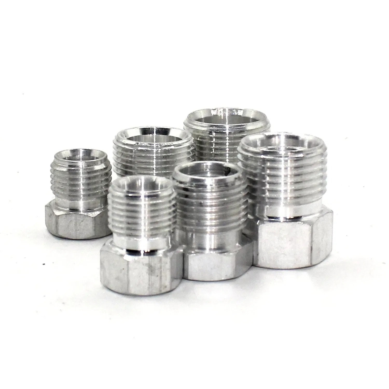 Color Name: Gold - Automotive Air Conditioning Hose Connector Pipe Joint R134a/R12 Outer Tooth Welding Aluminum Pipe Head Conversion Fittings