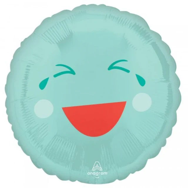 45cm Standard Hx Green Smiley Face