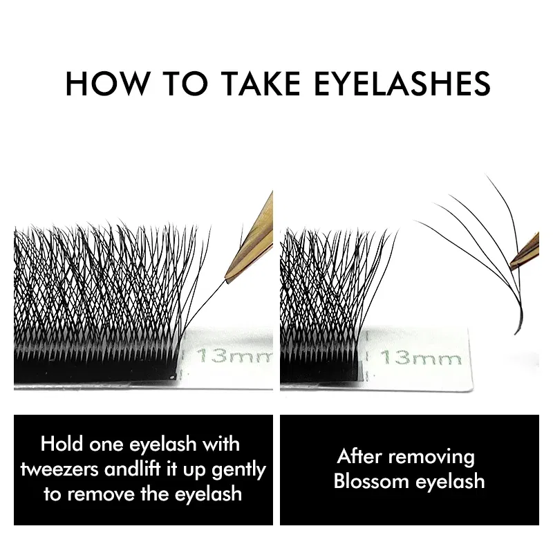 Color: Brushed Brass, Curl: L, Thickness: 0.07mm, Length: 15mm - NATUHANA W-Shaped 4D 5D Volume Eyelash Extensions Premade Volume Fans W Shape Lashes Natural Soft False Eyelashes for Makeup