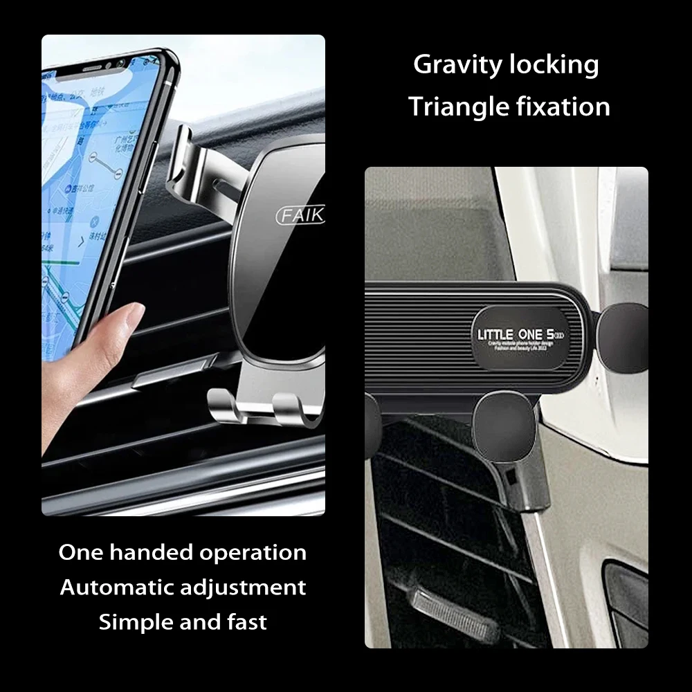 Color: Orange, Ships From: CHINA - Car Phone Holder For Mercedes Benz C Class W205 2015 2016 2017 - 2021 GLC 2016 - 2019 2020 2021 2022 Fixed Bracket Mobile Stand