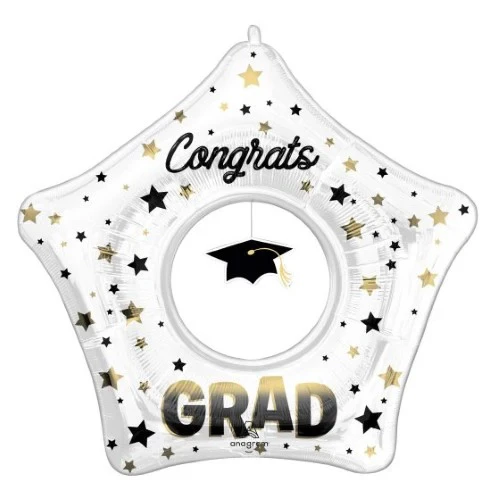 22cm Congrats Grad Diffused Ombre