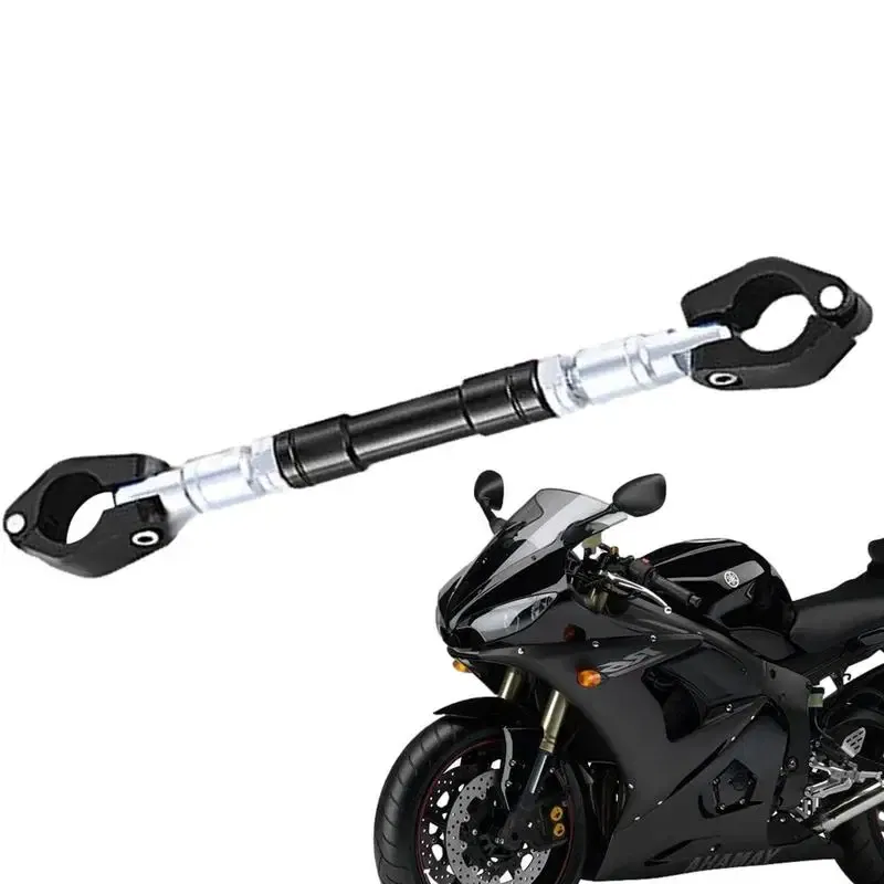 Ships From: spain, Color: Black - Universal Motorcycle Multifunctional Bracket Balance Adjustable Bar Stand Crossbar Durable Balancing Handlebar Motorcycle