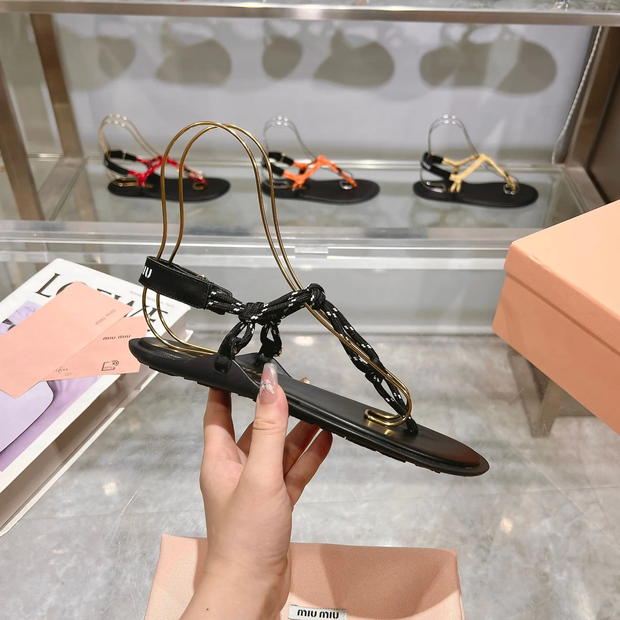 Color: black, Shoe Size: 39 - 25 New Summer Products, Super Cost-effective, Summer Sandals and Flip-flops Are Versatile and Trendy, MIU Series Flip-flops