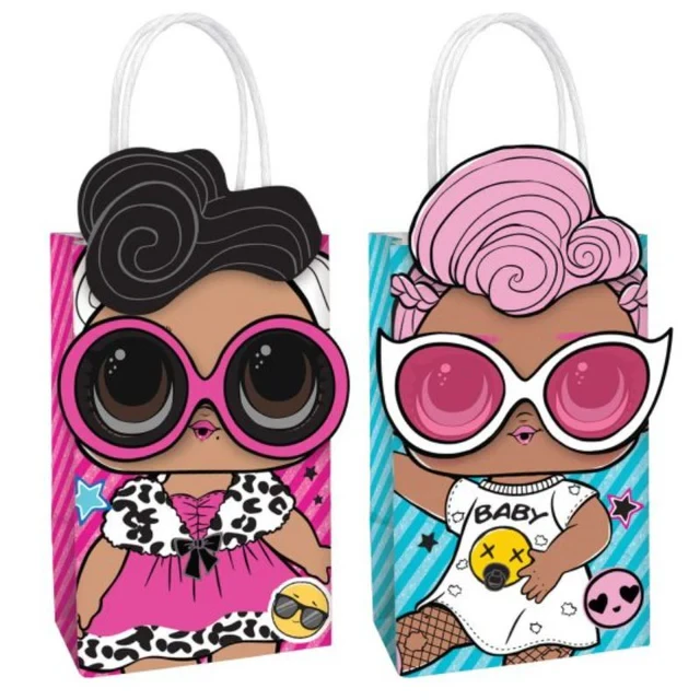 LOL Surprise Together 4EVA Create Your Own Paper Kraft Bags - Set of 8