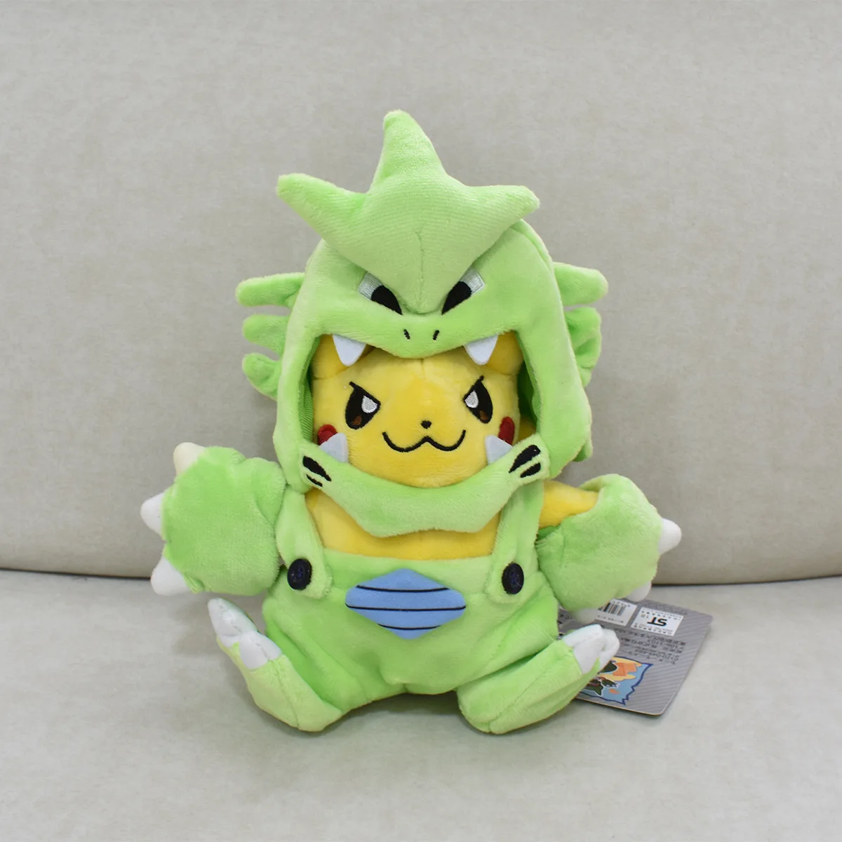 Color: WHITE - Pokemon Pikachu Cosplay Toys Charizard Snorlax Garchomp Tyranitar Hydreigon Anime Stuffed Plush Cartoon Peluche Dolls
