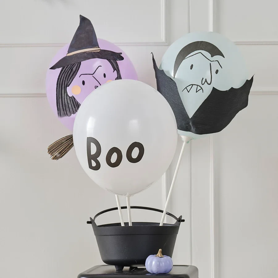 Balloon Bundle - Boo Crew Vampire & Witch