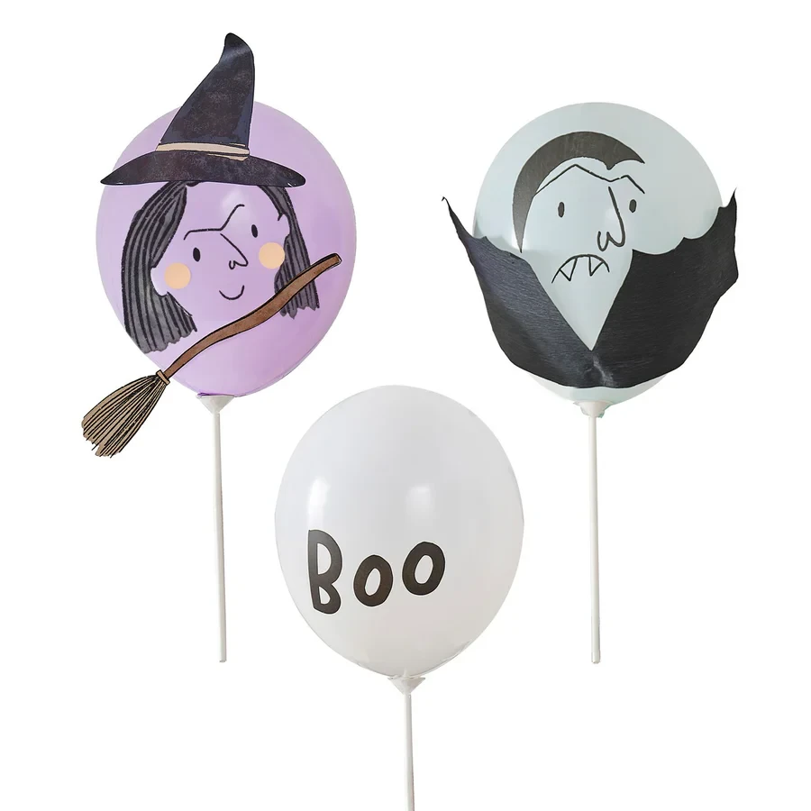 Balloon Bundle - Boo Crew Vampire & Witch