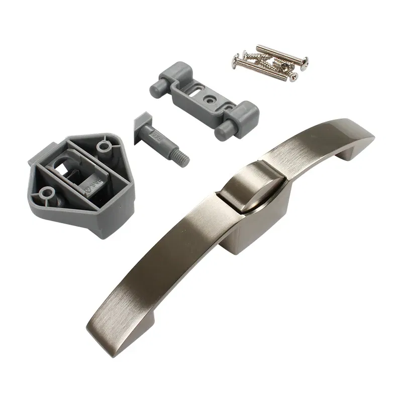 Color: black - 128mm hole distance Camper Car Push Lock RV Caravan Boat Cabinet Locks Handle Home Drawer Latch Button Locks Caravan Motorhome