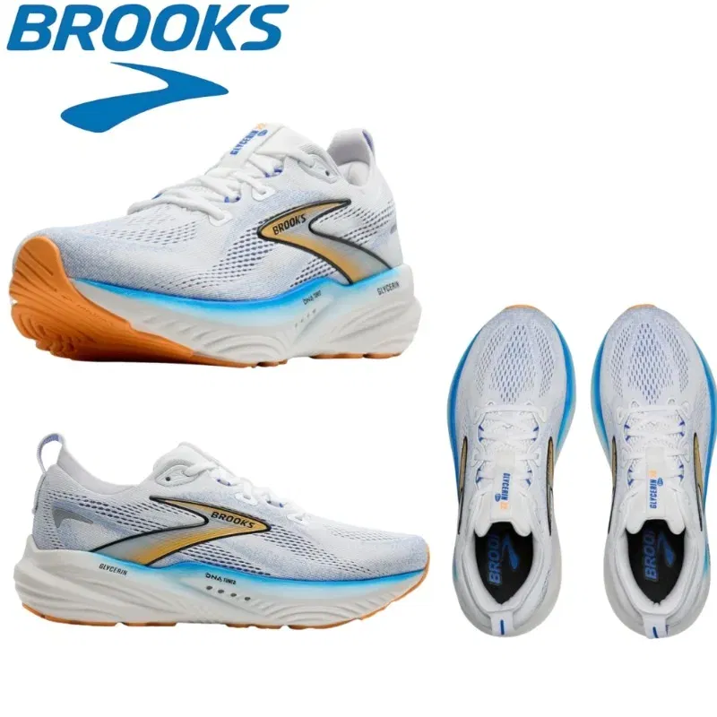 Color: Beige, Shoe Size: 43 - Brooks 2025New Men?™s Glycerin 22 Neutral Running Shoe