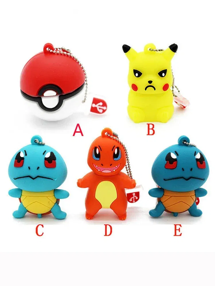 Capacity: 128M, Color: Yellow - JASTER Cartoon Memory Stick 64GB Silicone USB Flash Drive 4GB Creative Gift PenDrive 16GB Real Capacity USB Stick 8GB Yellow