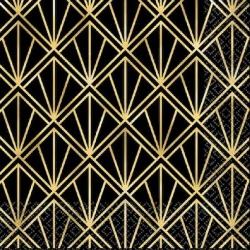 Glitz & Glam Lunch Napkins - Hot Stamp (Pack of 16)