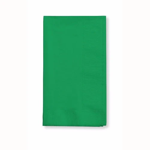 Emerald Green Dinner Napkins - Pack of 50