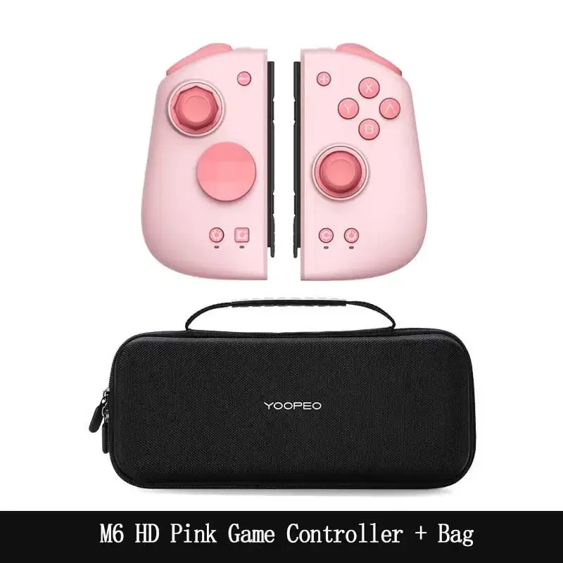 Bundle: Bundle 1, Color: green, Ships From: CHINA - New! M6s Gemini 2 Gamepad Console for Nintendo Switch Joy-con Game Handle Grip Bluetooth Wireless Controller for Switch OLED