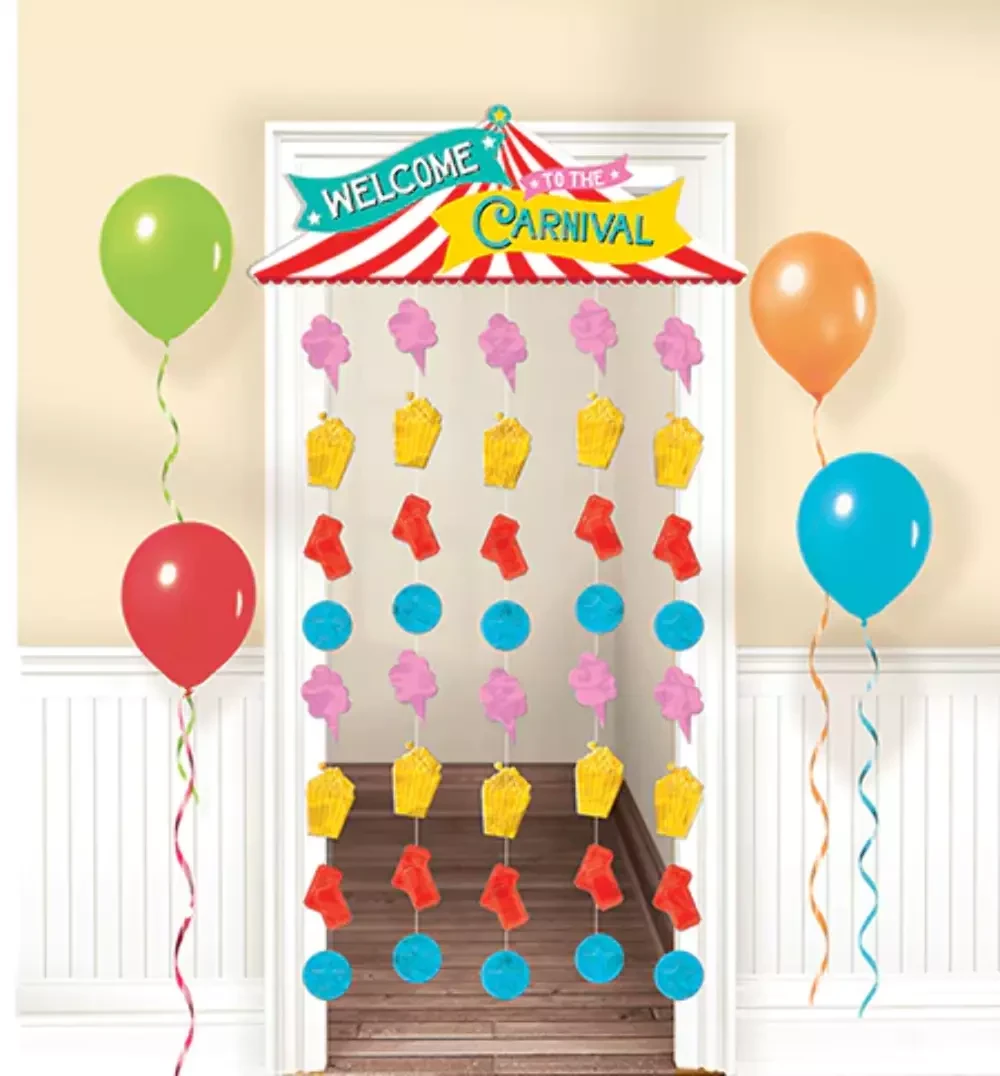 Carnival Games Door Curtain Welcome To The Carnival