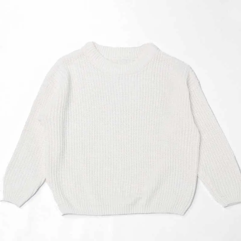 Color: WHITE, Size: 3XL, Age Range: 0-3M - Personalized sweaters for cherished babies.Celebrate your little one's name with unique, custom-made thick knitted sweaters