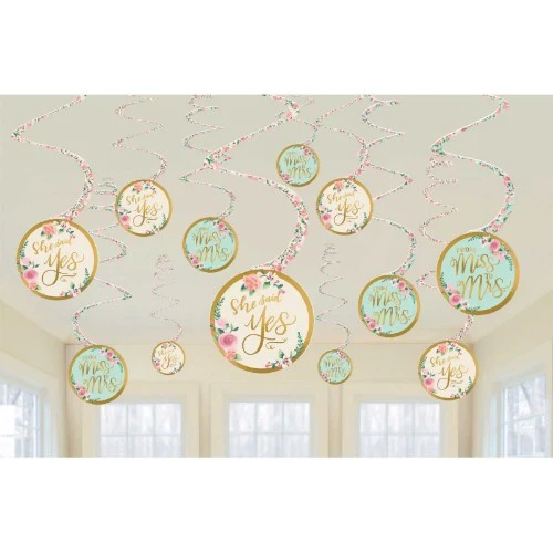 Decorations Value Pack - Mint To Be Hanging Spiral