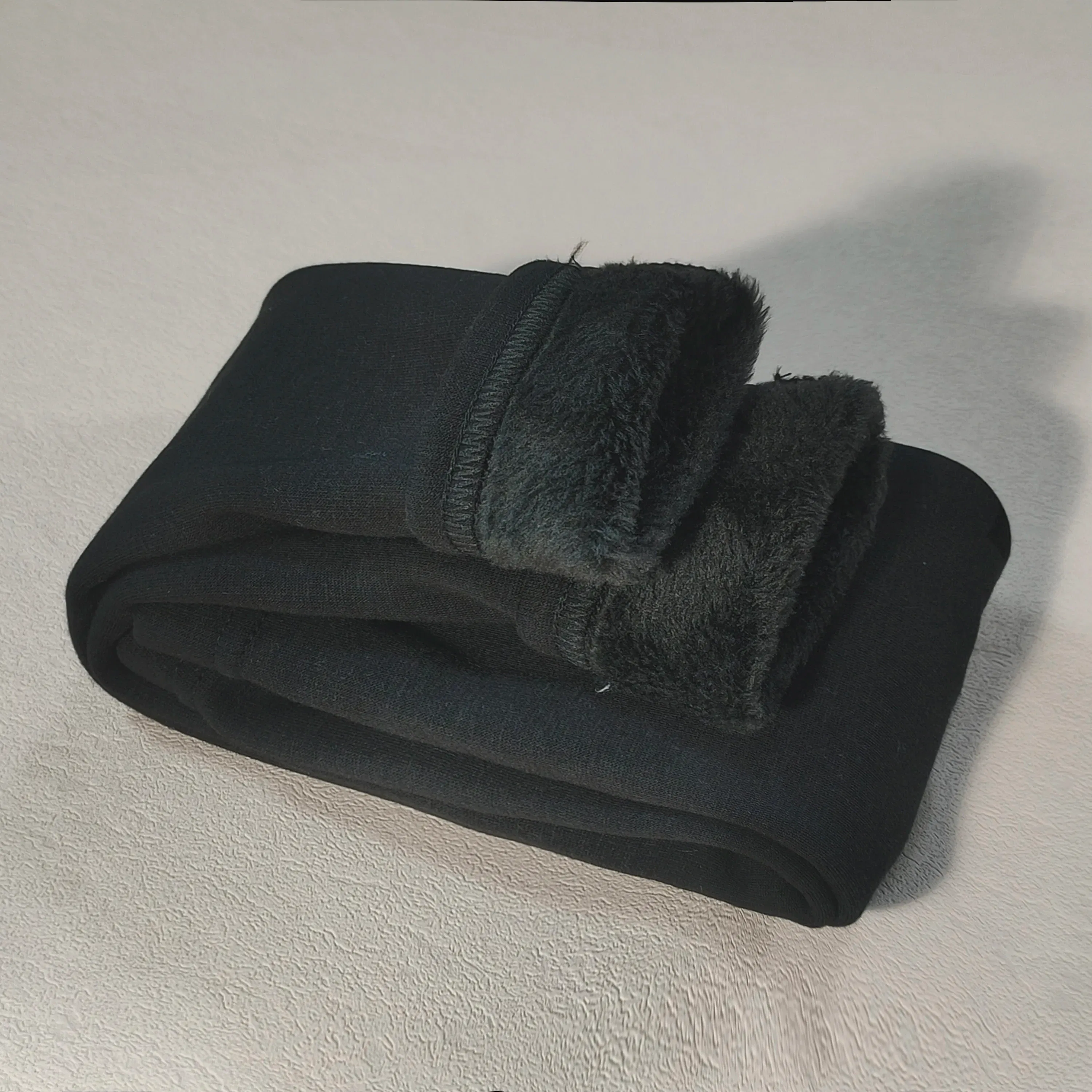 Color: black, Kid Size: 5T - 2024 Girls' Pants Children's Winter Thickened Warm Pants Warm Elastic Pink Navy Blue Underpants Boys' Pants