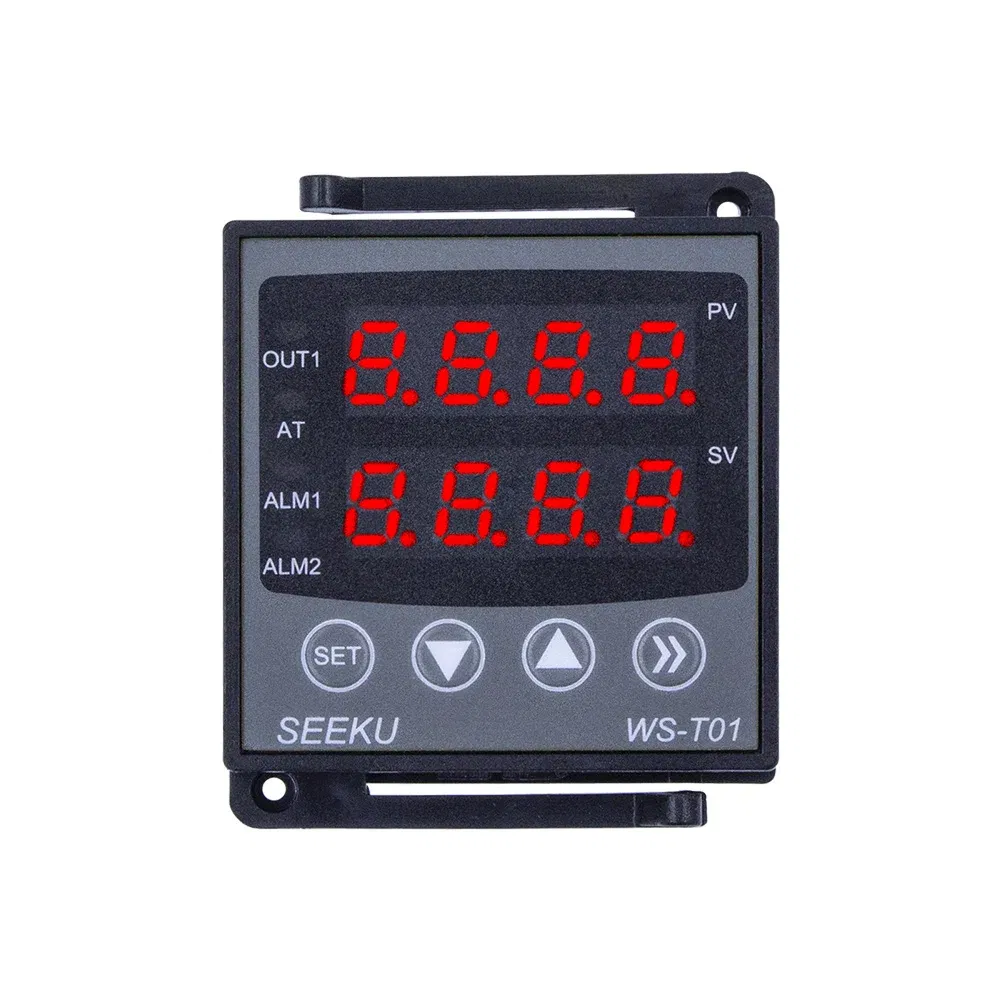 Size: Option 6 - RS485 MODBUS 6 alarm pattern controller T01 PT100 K type thermal couple 4-20mA 0-10V input 220VAC/24VDC Digital pid temperature