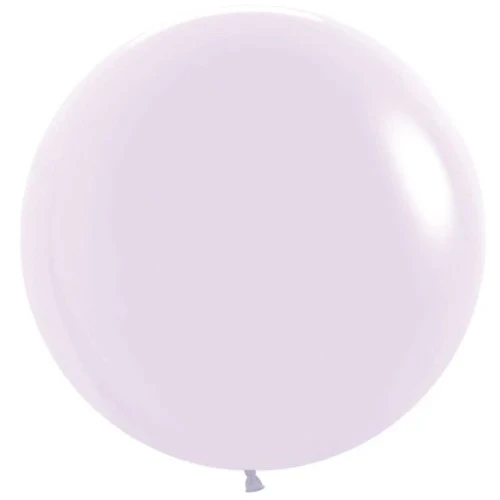 Sempertex 60cm Pastel Matte Lilac Latex Balloons - Pack of 10