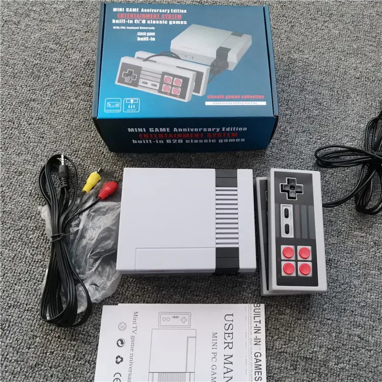 Classic Nostalgic Wired Mini Game Console