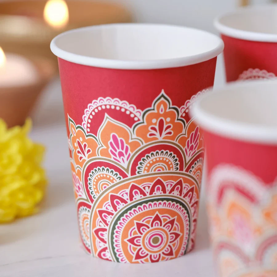 Paper Cups - Diwali (9oz)