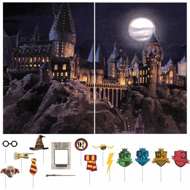 Harry Potter Castle Scene Setter with Props 17pc - Set of 17