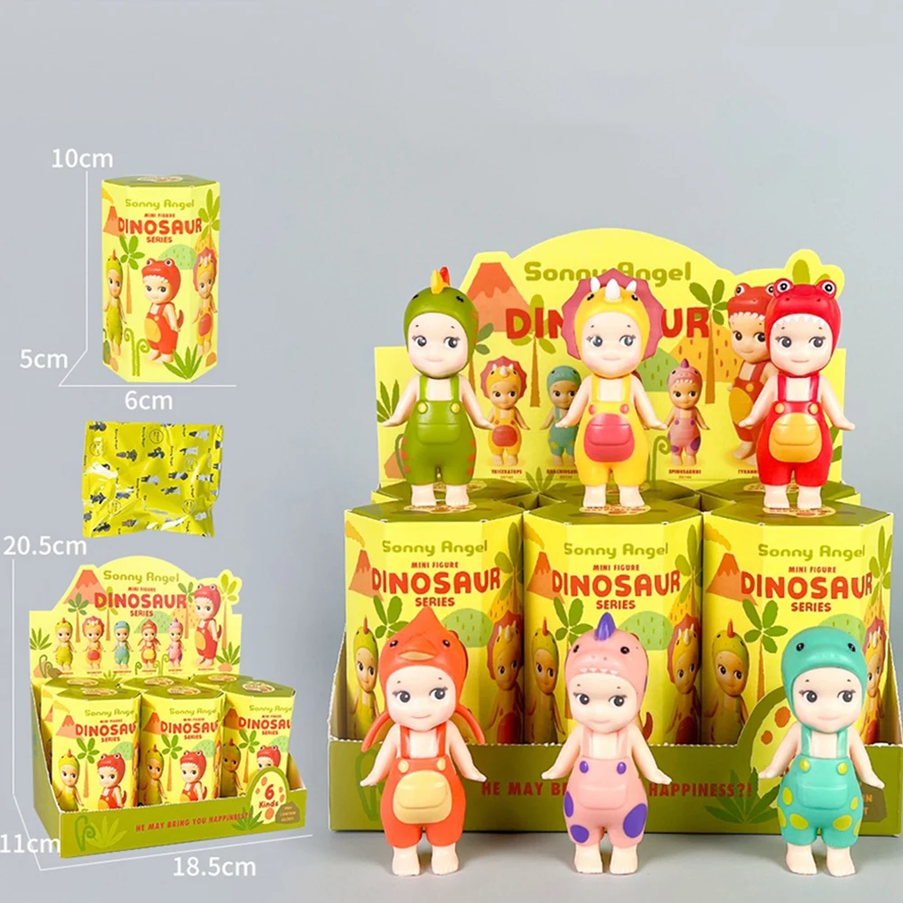 Color: Clear - Angel Good Luck Standing posture Sunny Angel Doll Blind Box Hot Selling Trendy Play Handmade Car Cake Ornament