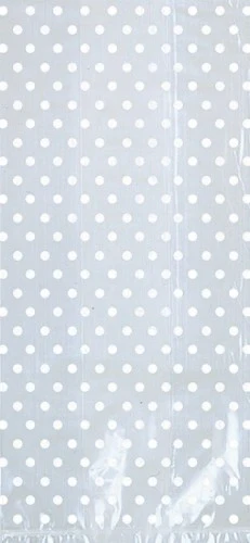 Treat Bags With Bow White - Pack of (12)
