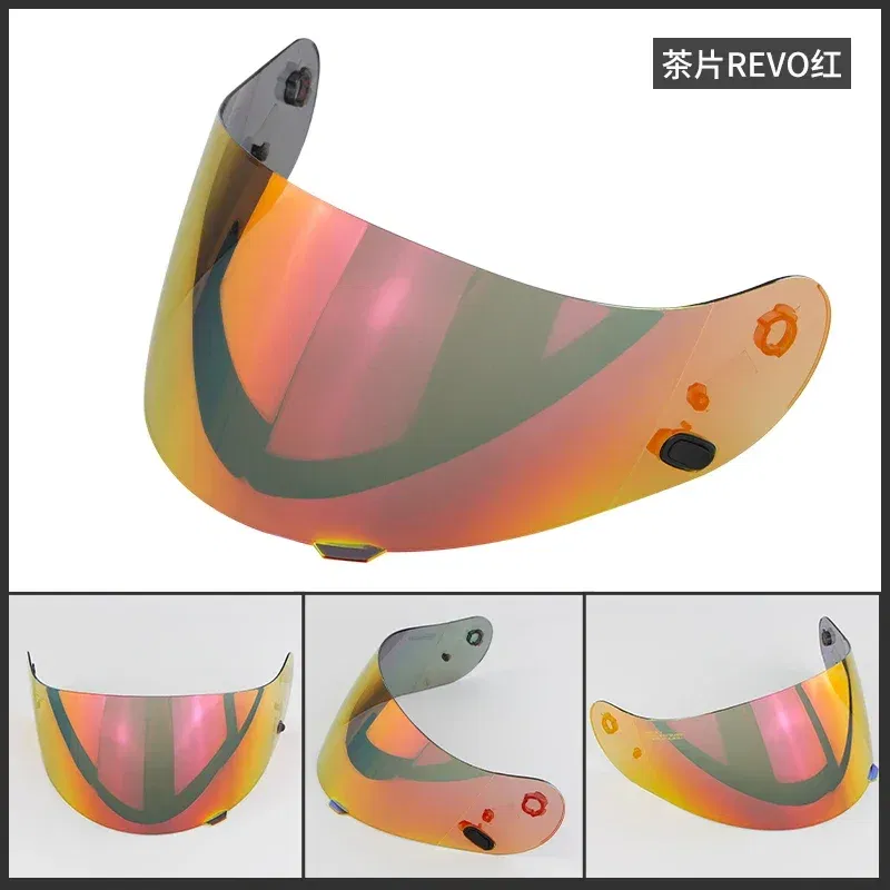 Color: Silver - Helmet Visor for HJC CL16 CL17 CLST CLSP CSR1 CSR2 CS15 TR1 FG15 HS11 FS15 Helmet Shields Uv Protection Capacete Accessories