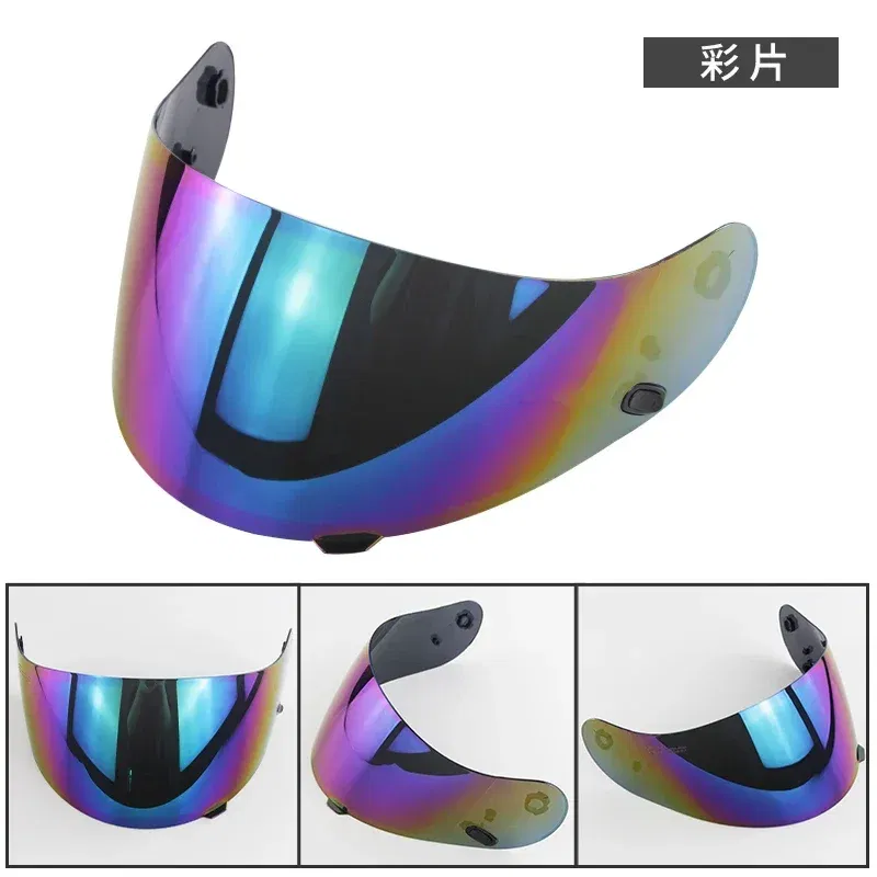 Color: Silver - Helmet Visor for HJC CL16 CL17 CLST CLSP CSR1 CSR2 CS15 TR1 FG15 HS11 FS15 Helmet Shields Uv Protection Capacete Accessories
