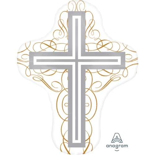 Balloon - Supershape Xl Elegant Cross