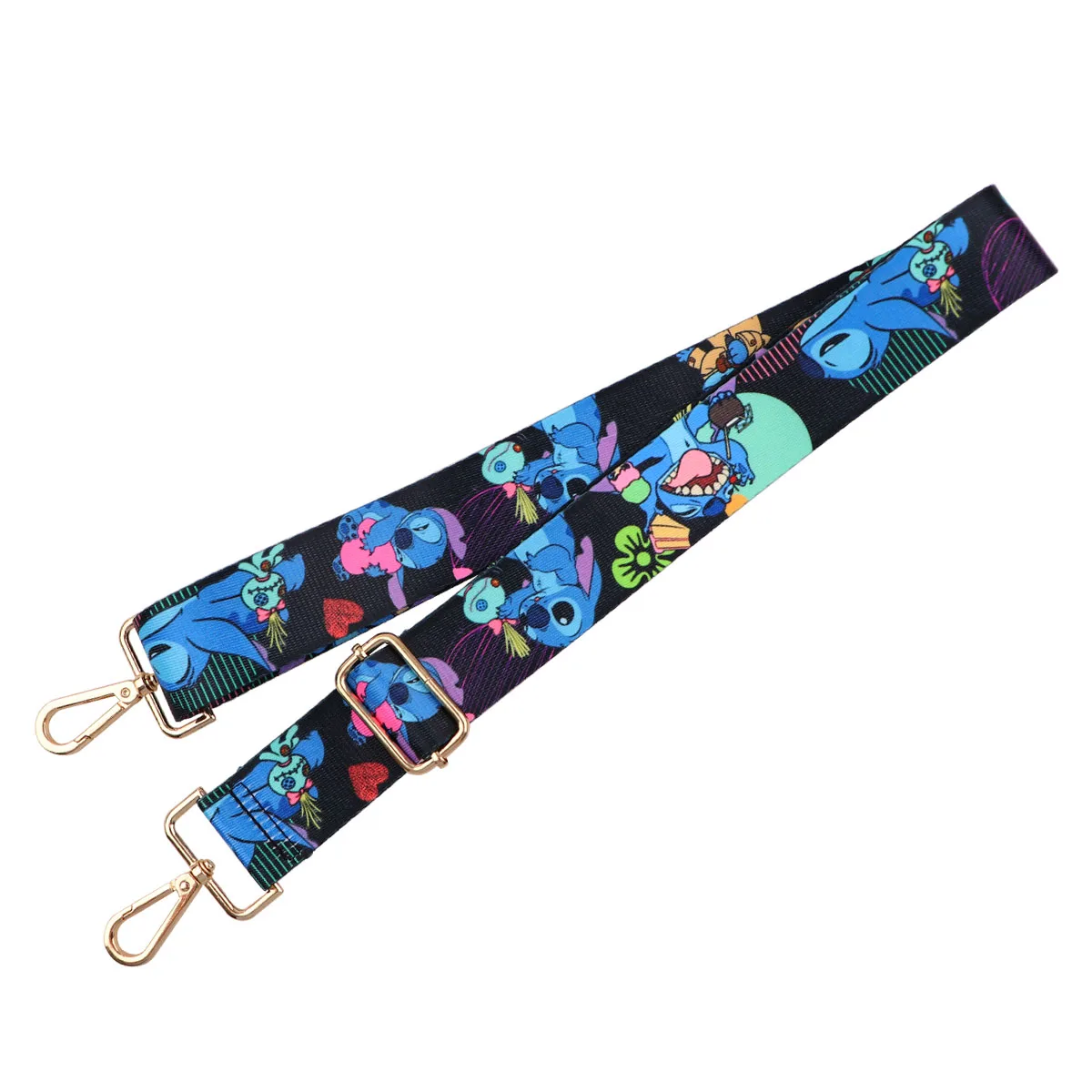 Color: Chocolate - Cute Cat StitchLadies Messenger Bag Shoulder Strap Bag Strap One Shoulder Adjustable Shoulder Strap Accessories Bag Strap