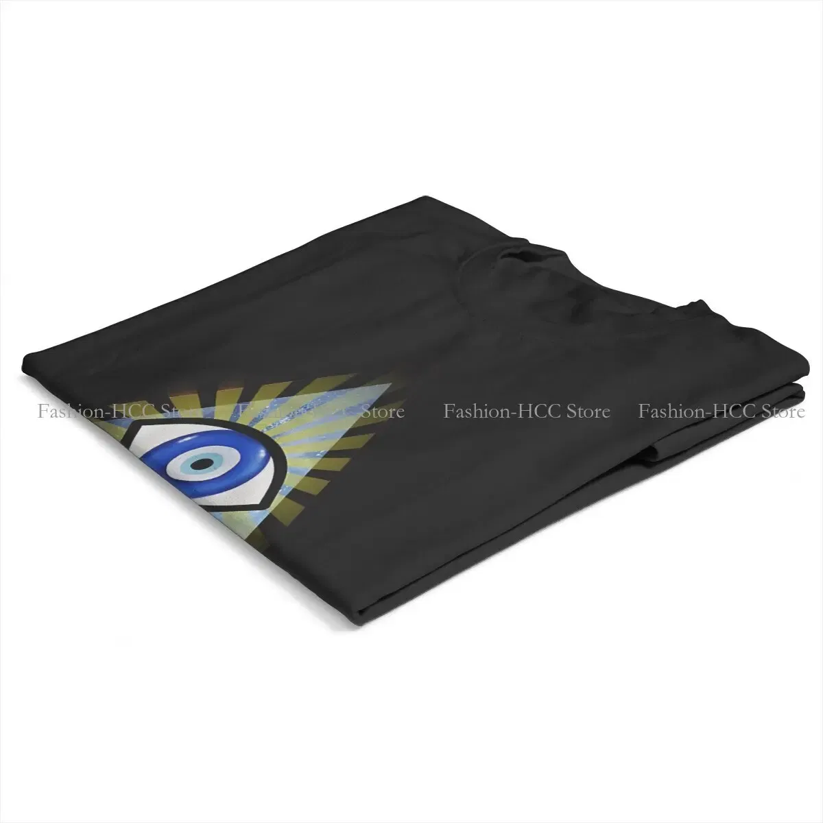 Color: black, Size: XL - Evil Eyes Polyester TShirts Evil Eye Protection - All Seeing Eye Personalize Homme T Shirt Hipster Tops