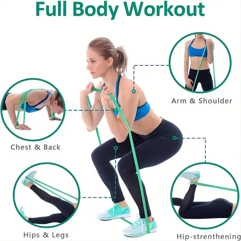 Resistance Band Set for Fitness and Exercise