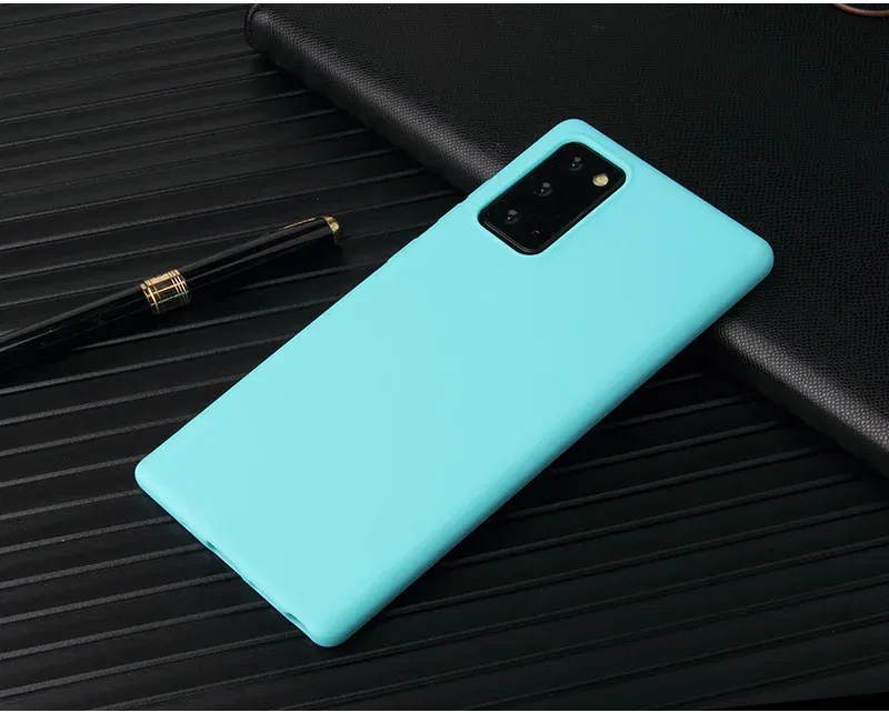 Color: black, Material: Neoprene - Matte Case For Samsung Galaxy A51 A71 S20 Ultra S10 Plus A01 A31 A81 A91 A10 A20 A30 A40 A50 A70 Solid Color Silicone Cover