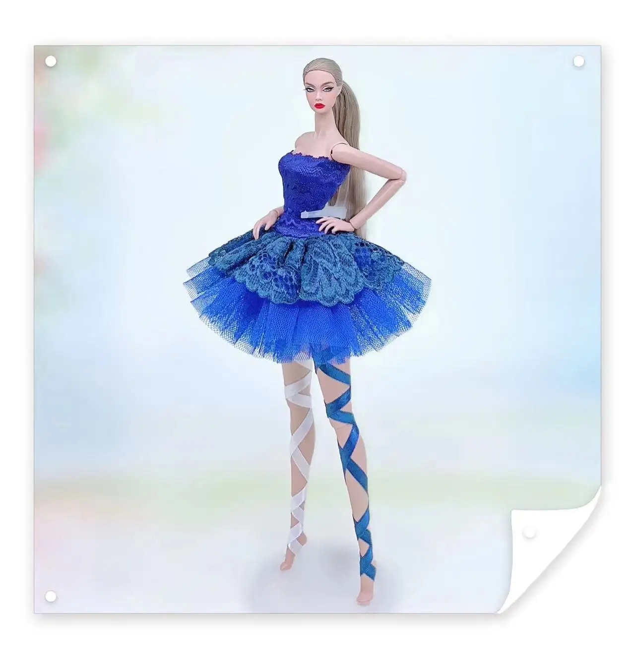 Color: Yellow - for clothes for barbie ballerina