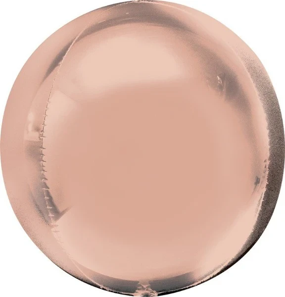Orbz Balloon Foil Balloon (Rose Gold)