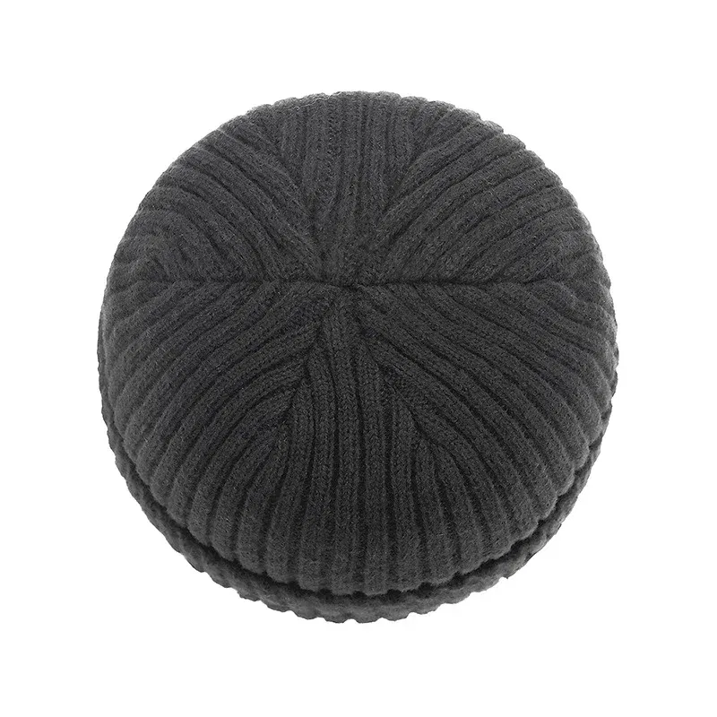 Color: GRAY, Ships From: CHINA - Beanie Men Slouchy Knit Skull Cap Warm Stocking Hats Guys Women Striped Winter Beanie Hat Cuffed Plain Hat