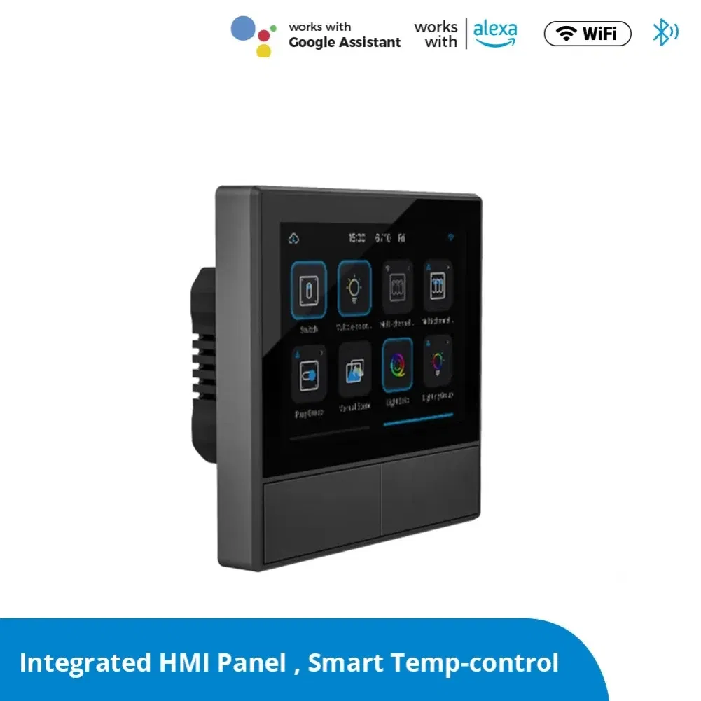 Color: PURPLE, Ships From: CHINA - New! NSPanel Pro Smart Home eWeLink Control Panel Smart Scene Wall Switch Home Automation Thermostat VIa Alexa Alice Google