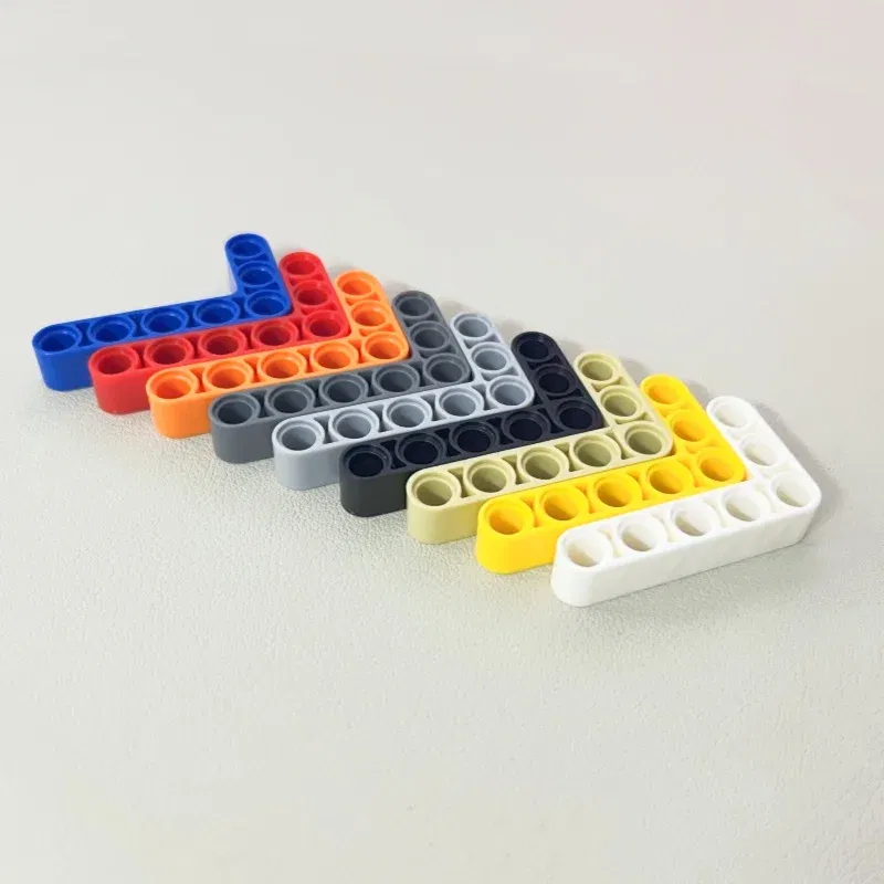 Color: Blue - 32526 Modified Bent Thick L-Shape 3 x 5 Bricks Toys For MOC Buildings? Blocks High-tech Compatible Mechanical