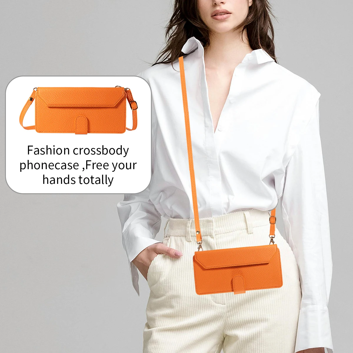Color: Beige, Bundle: Case & Strap, Material: Artificial Leather, Compatibility by Model: Galaxy S25 Edge - Crossbody Leather Phone Case for Samsung Galaxy S25Edge S25Ultra S24FE S24Ultra S23Ultra Multi-Card Slot Anti-Drop Wallet Case