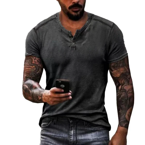 Collar Short Sleeve T-Shirt