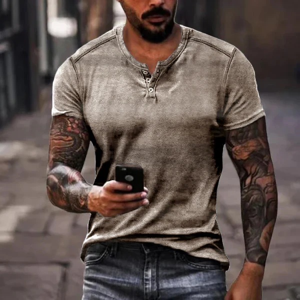 Collar Short Sleeve T-Shirt