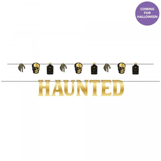 Boneyard Glam Foil Banner Set (Pack of 2)