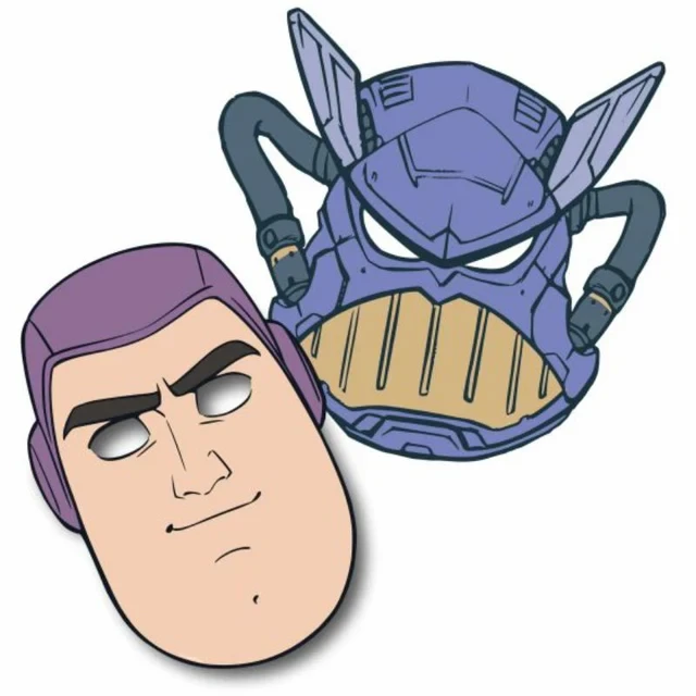 Buzz Lightyear Masks (Set of 8)